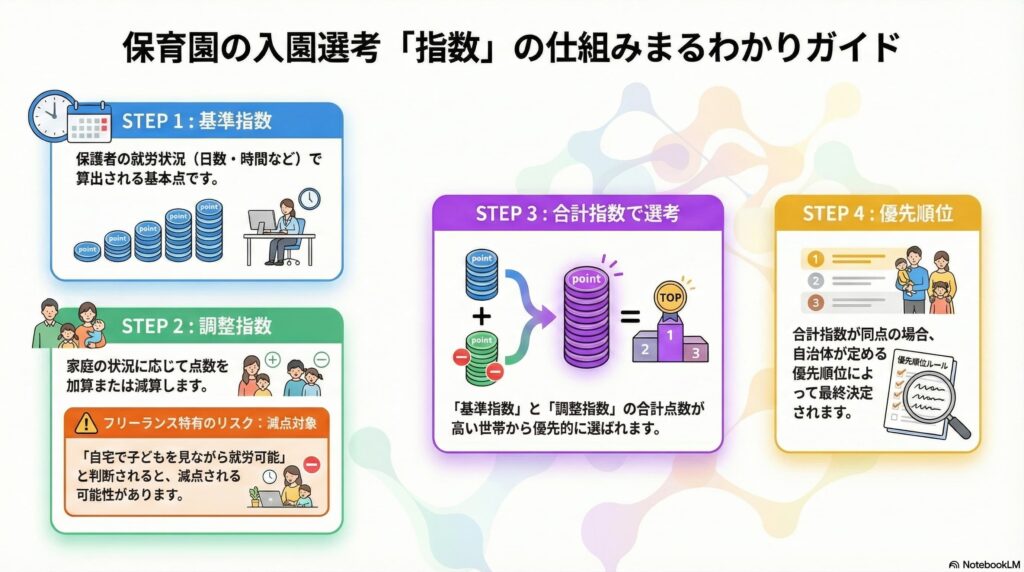 保育園の入園選考「指数」