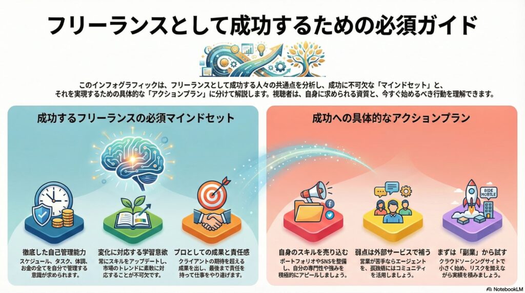 フリーランスとして成功するためのポイント